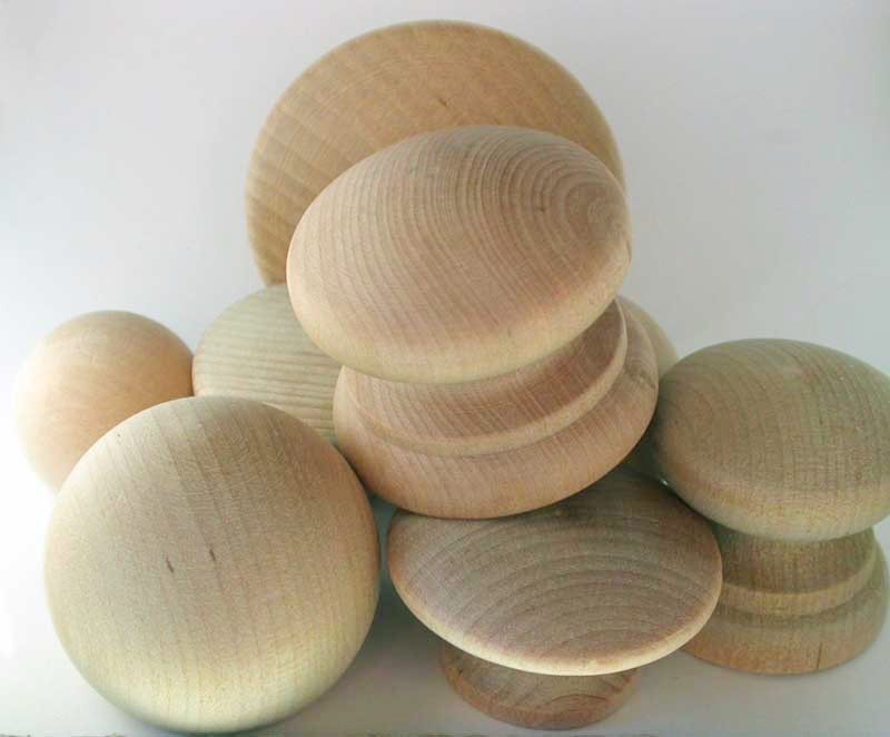 Wooden Knobs And Drawer Pulls Wood Dowel, Unfinished Wooden Drawer Knobs