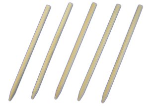 1/4" x 5-1/2" Birch Semi Pointed Candy Apple Stick