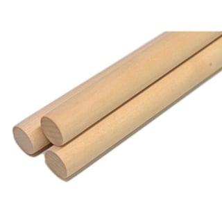 3/16" x 6" Birch Dowels