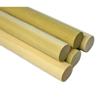 1" x 12" Poplar Dowel Rods